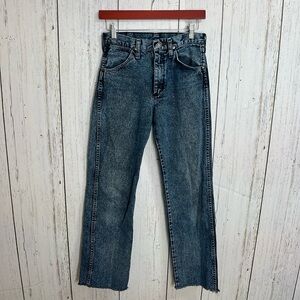 Wrangler Women's Dark Blue Straight Leg Jeans